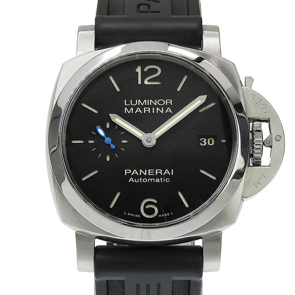 Panerai Luminor Marina 3 Days Acciaio PAM01392 OP7394 Black Dial Stainless St...
